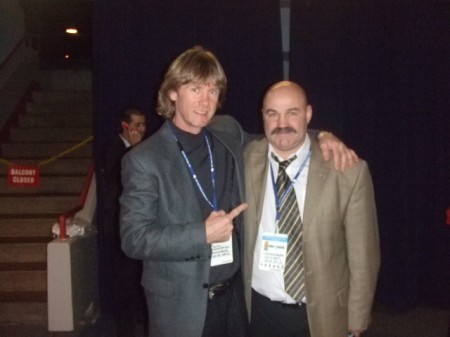 С Олимпийским Чемпионом 1988 г. в Сеуле Вячеславом Яновским