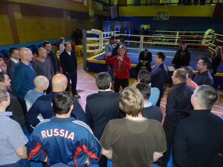 Встреча тренера Михаила Козловского со своими учениками через более, чем 20-ть лет !